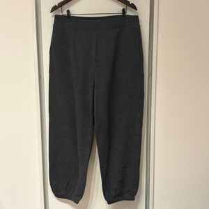American Eagle Outfitters | Fleece Boyfriend Joggers - Dark Heather Grey